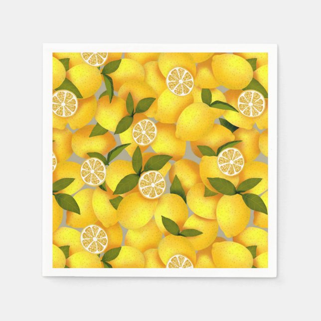 Lemon Full Serviette (Vorderseite)