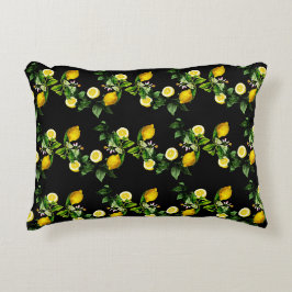 Lemon Garden Sommermuster Dekokissen