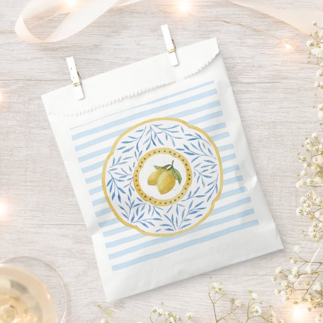 Lemon Gastgeschenk Bag für Kinder Geschenktütchen (Ausgeschnitten)