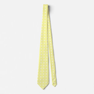 Lemon-gelbes Shippo-Muster Krawatte