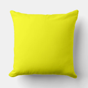 Lemon-Gelbwurfkissen 20" x 20" Kissen