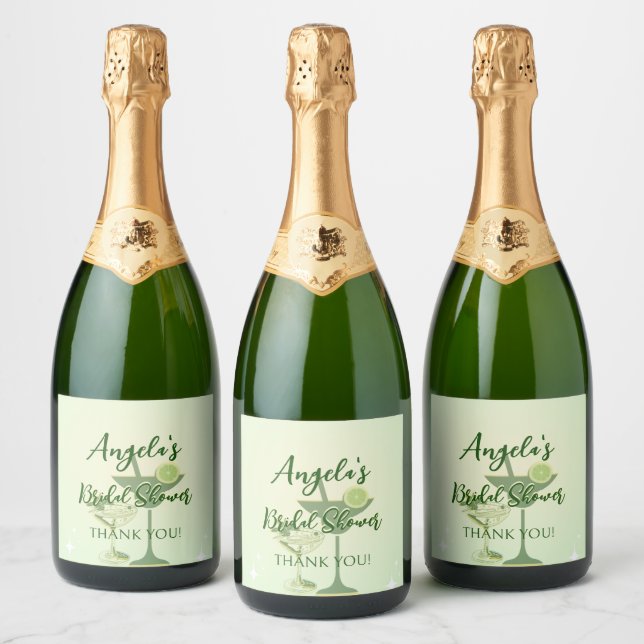 Lemon Green Brautparty (Flaschen)