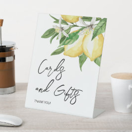 Lemon Green Cards & Gifts Zeichen Sockelschild