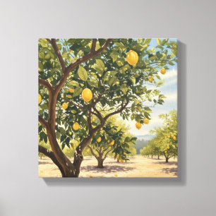 Lemon Groves Leinwanddruck