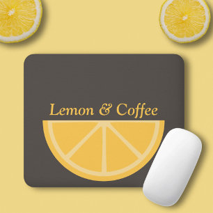 Lemon Half Slice Mousepad