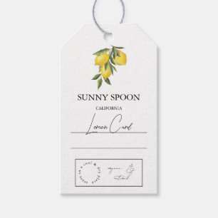 Lemon Hang Tag Geschenkanhänger