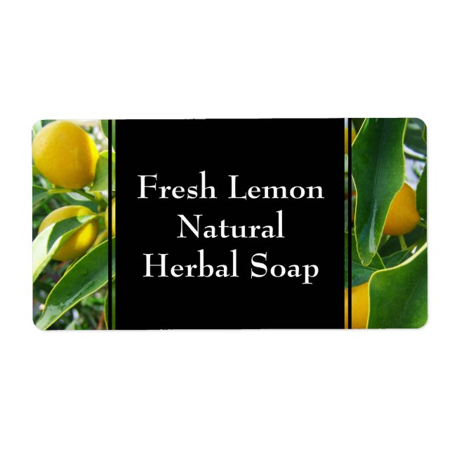Lemon Herbal Garden Kräutermarke (Vorne)