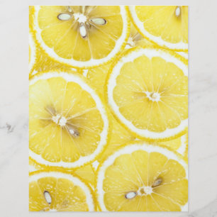 Lemon Hintergrund Flyer