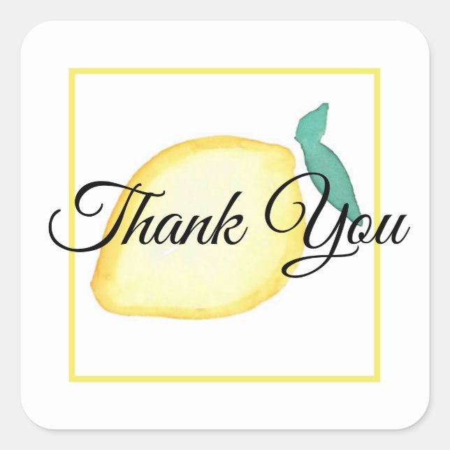 Lemon Inspiration Sticker (Vorderseite)