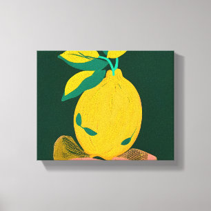 Lemon ist aus dem Netz Leinwanddruck