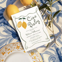 Lemon Italienische Amalfi Geschlechtsneutrale Baby