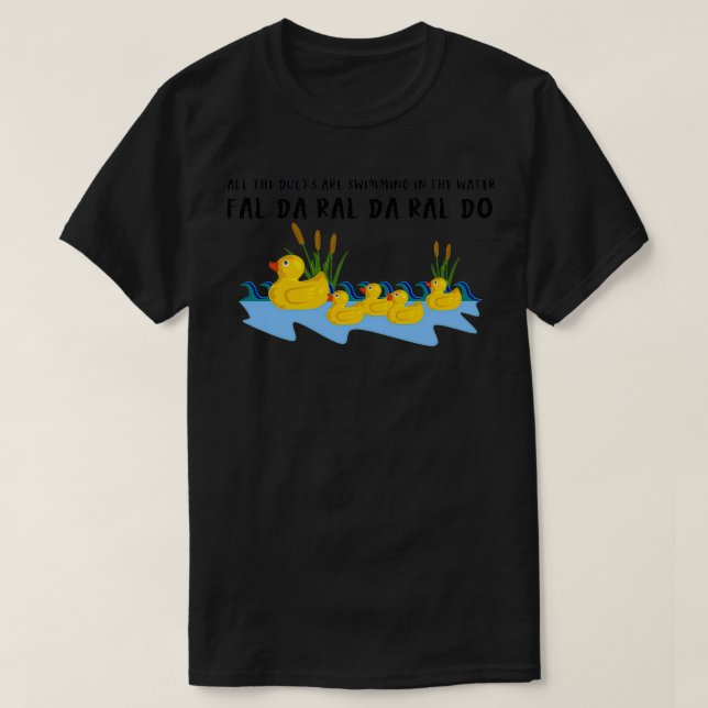 Lemon Jelly Nice Weather for Ducks T-Shirt (Design vorne)