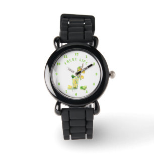 Lemon Juice Cool Drink Lemonade Watch Armbanduhr