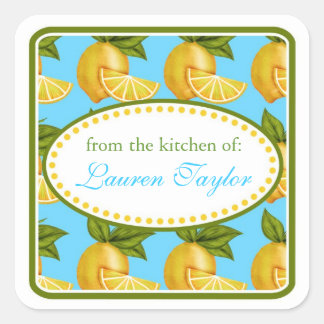 Lemon Kitchen Aufkleber