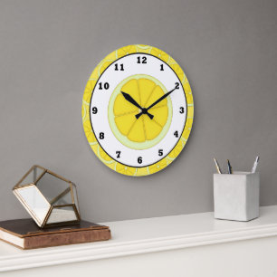 Lemon Kitchen Uhr