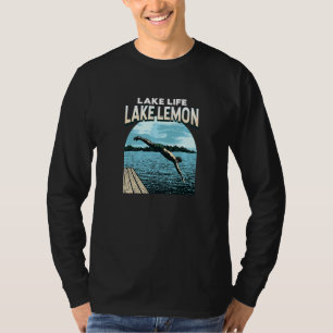 Lemon Lake Life Lemon Schwimmbad Indiana Schwimmba T-Shirt