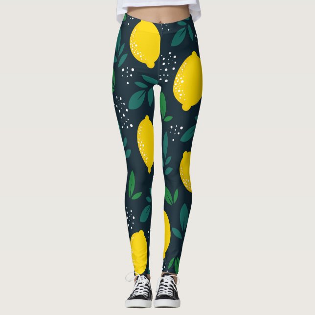 Lemon Leggings (Vorderseite)