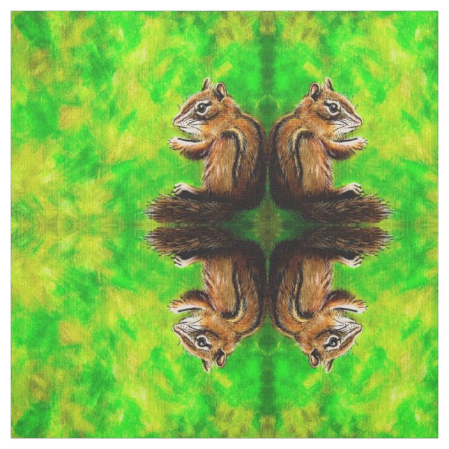 Lemon Limon Chipmunk Stoff (Muster)