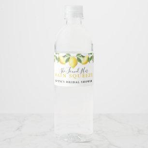 Lemon Main Squeeze Bridal Shower Wedding Favor
