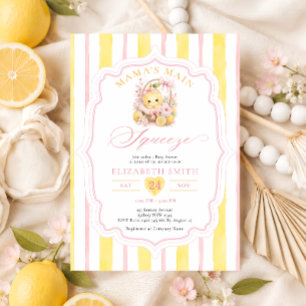 Lemon Mama's Main Squeeze Baby Shower Einladung