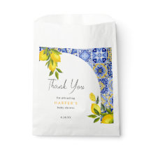 Lemon Mediterranean Boho Arch Baby Dusche