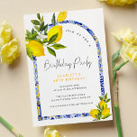 Lemon Mediterranean Boho Arch Einladung zum Geburt<br><div class="desc">Mediterraner Boho Lemon, wo sich der zeitlose Zauber der Kacheln und die erfrischende Lemonenlebnis in perfekter Harmonie vereinen. Diese Kollektion ist ein Fest des mediterranen Geistes, der rustikalen Charme mit böhmischem Flair verbindet, um Ihre Veranstaltungen mit einer Touch von sonniger Eleganz zu bereichern. Bitte kontaktieren Sie uns für Design-Hilfe via...</div>
