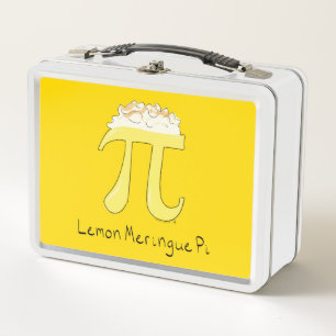 Lemon Meringue Pi Niedlich Mathematik Pi Day Lunch Metall Brotdose