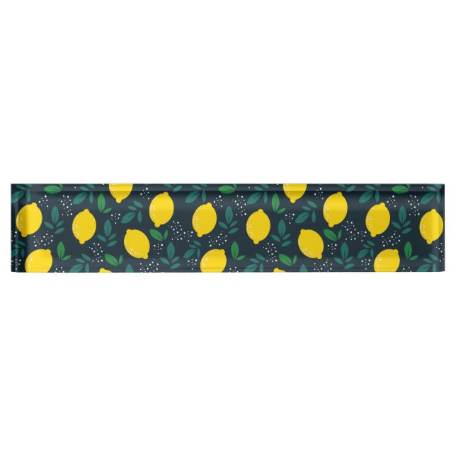 Lemon Namensplakette (Vorderseite)