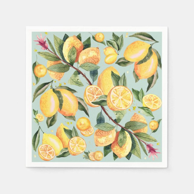 Lemon Napkins Serviette (Vorderseite)