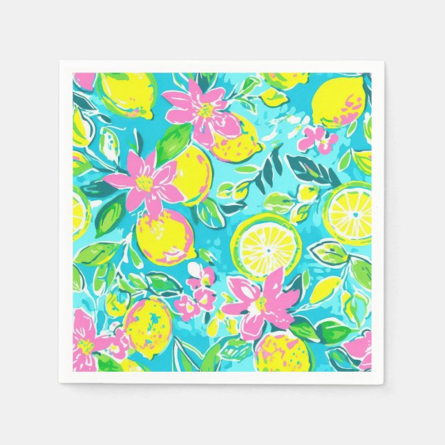 Lemon Napkins Serviette (Vorderseite)