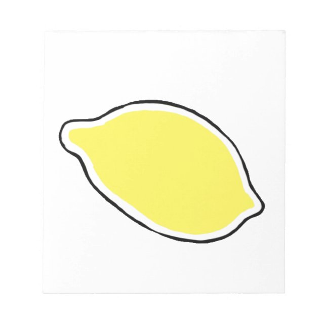 Lemon Notizblock (Vorderseite)