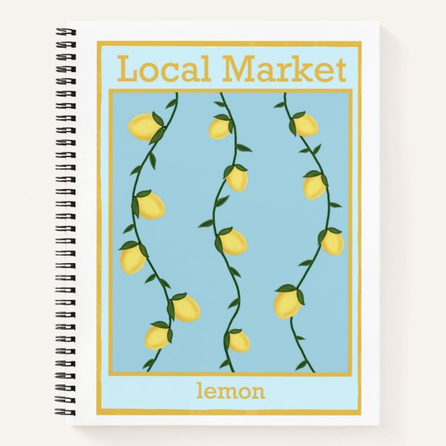 Lemon Notizbuch (Vorderseite)