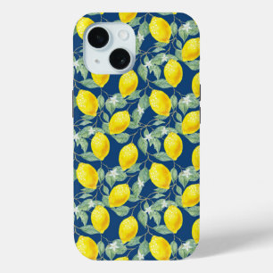 LEMON OBST BLAUE HINTERGRUND Case-Mate iPhone HÜLLE