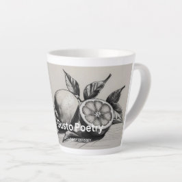 Lemon & Orange Gusto Poetry Milchtasse