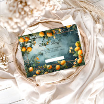 Lemon Orchard Floral Diapper Raffle