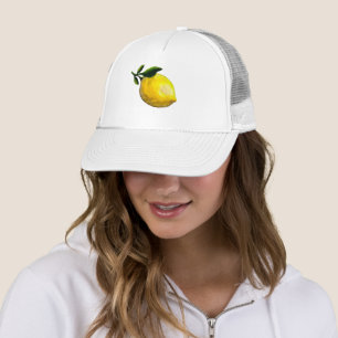 Lemon Painting Fruit Art Truckerkappe