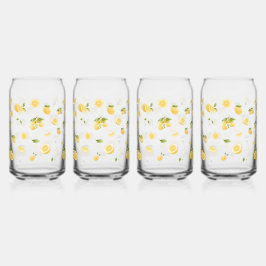 Lemon Pattern Dosenglas