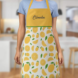 Lemon Pattern Schürze