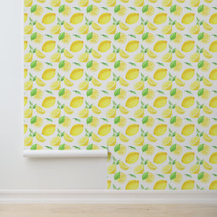 Lemon Pattern Tapete