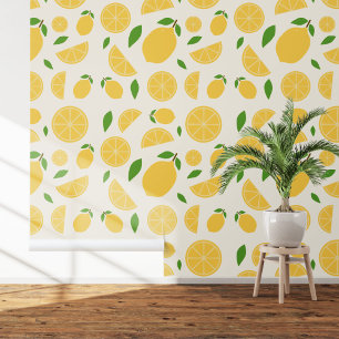 Lemon Pattern Tapete