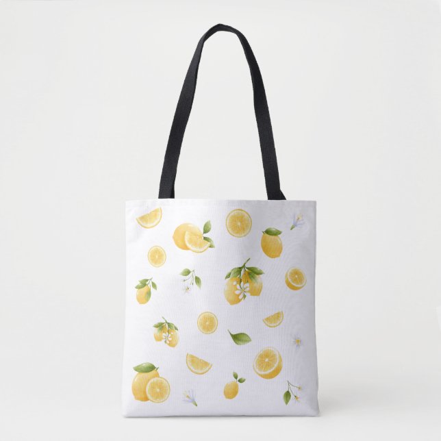 Lemon Pattern Tasche (Vorderseite)