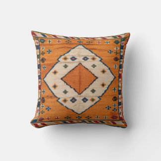 Lemon Persian Bliss" Kilim Kissen: Kissen