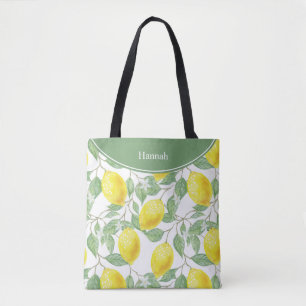 Lemon Personalisiert Tasche