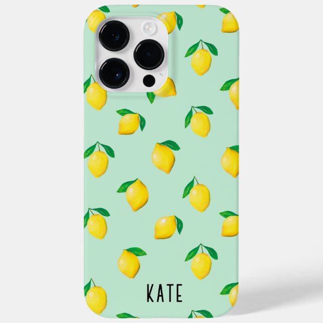 Lemon Personalized Case-Mate iPhone 14 Pro Max Hülle (Rückseite)