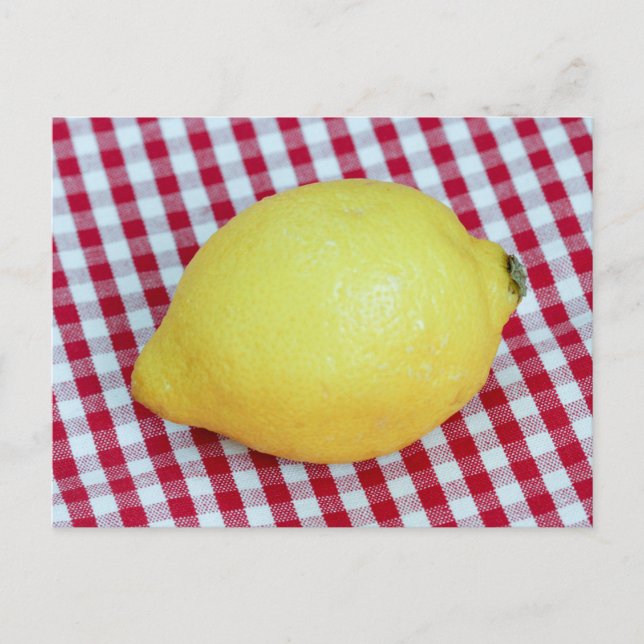 Lemon Picnic Postkarte (Vorderseite)