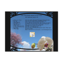 Lemon Pie Rezept Postkarte