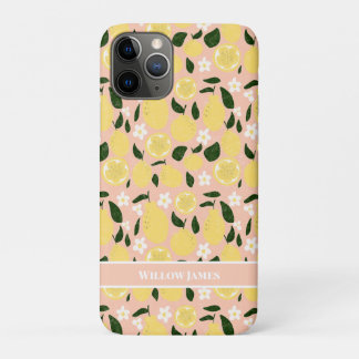 Lemon Print, kundenspezifische Preppy Handy Gehäus Case-Mate iPhone Hülle