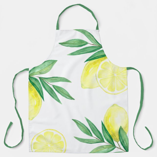 Lemon Print Schürze (Vorderseite)
