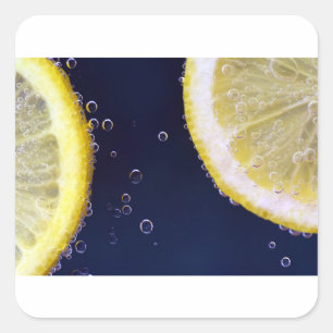 Lemon Quadratischer Aufkleber