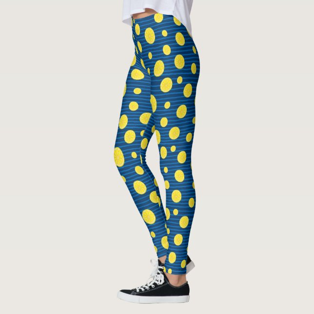 Lemon-Scheiben Leggings (Links)